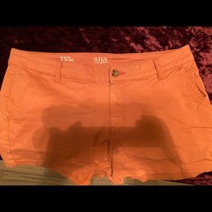 Orange skin shorts
